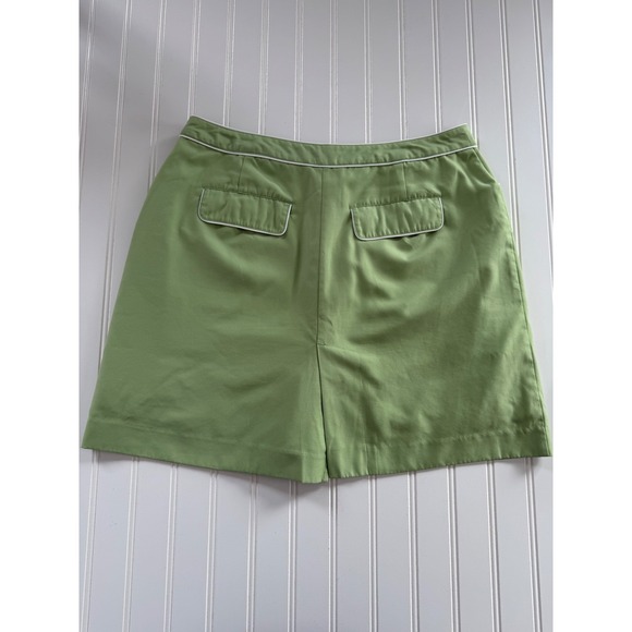 Izod Womens 10 Light Green Golf Skort Xtra Dry Polyester Pockets Summer - Picture 8 of 10
